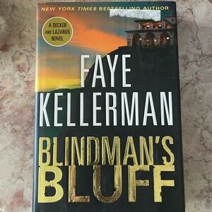 GUC~Faye Kellerman “Blindman’s Bluff” Hardcover Boom With Jacket